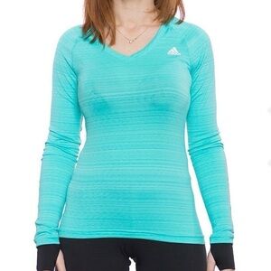 Adidas Women's Aqua Long Sleeve Top
